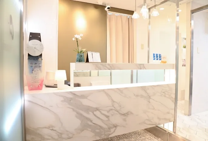 パールホワイトニングの受付